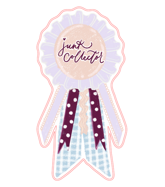 JUNK COLLECTOR VINYL STICKER