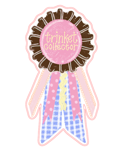 TRINKET COLLECTOR VINYL STICKER